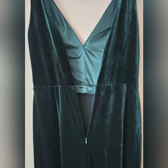 Jenny yoo collection long velvet dress - Picture 6 of 9